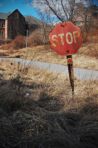 Stop Sign, Pennhurst