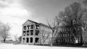 The Upper Campus under construction